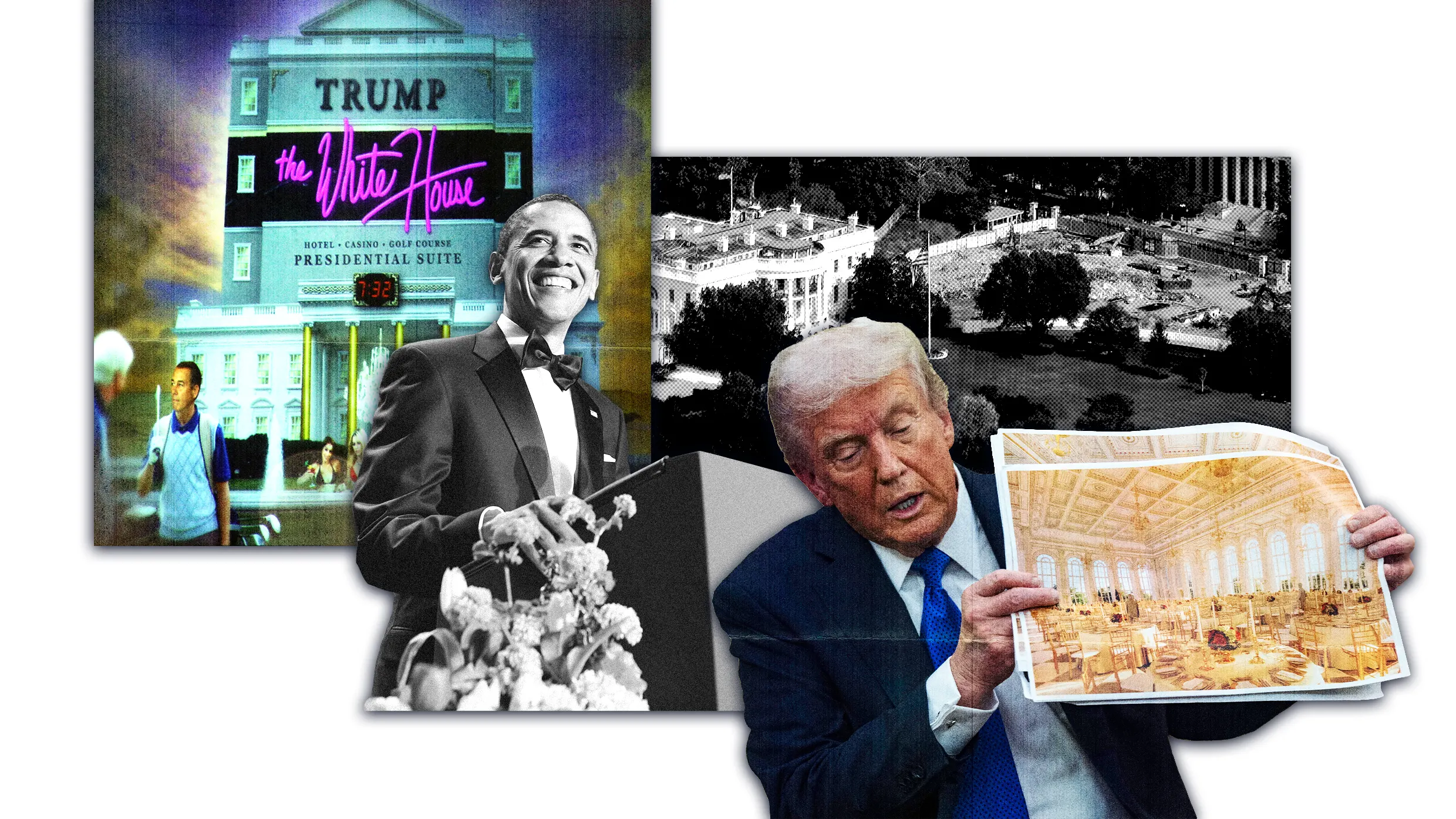 Obama kind of predicted Trump's White House renovation