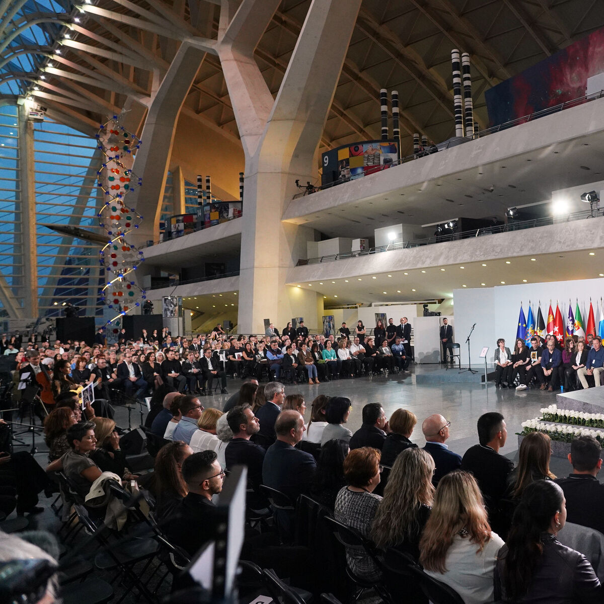 Spain holds memorial ceremony for flood victims year after disaster