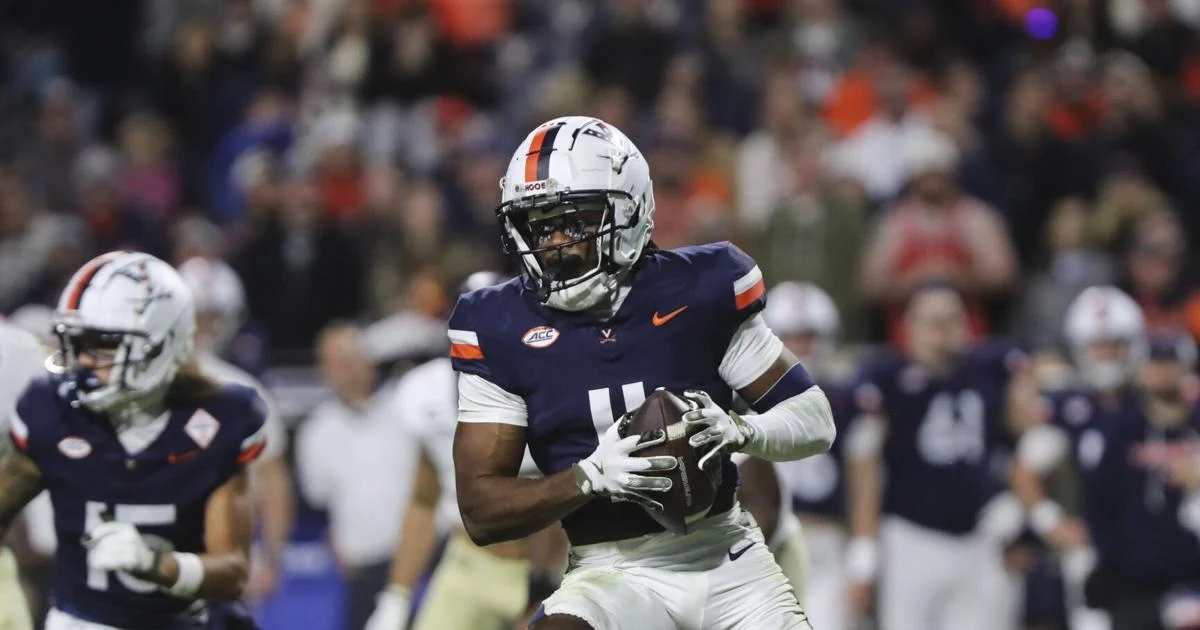 Virginia football slips in latest AP Top 25 Poll