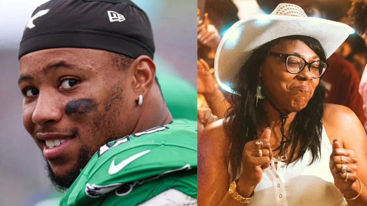 Saquon Barkley’s mom Tonya makes her loyalty clear between Eagles and Giants 19 months after 2025 SB champ's $83,000,000 NFC East move