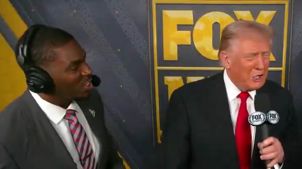Cringe Fox Sports analyst Jonathan Vilma ripped for forcing TikTok joke into Donald Trump NFL interview