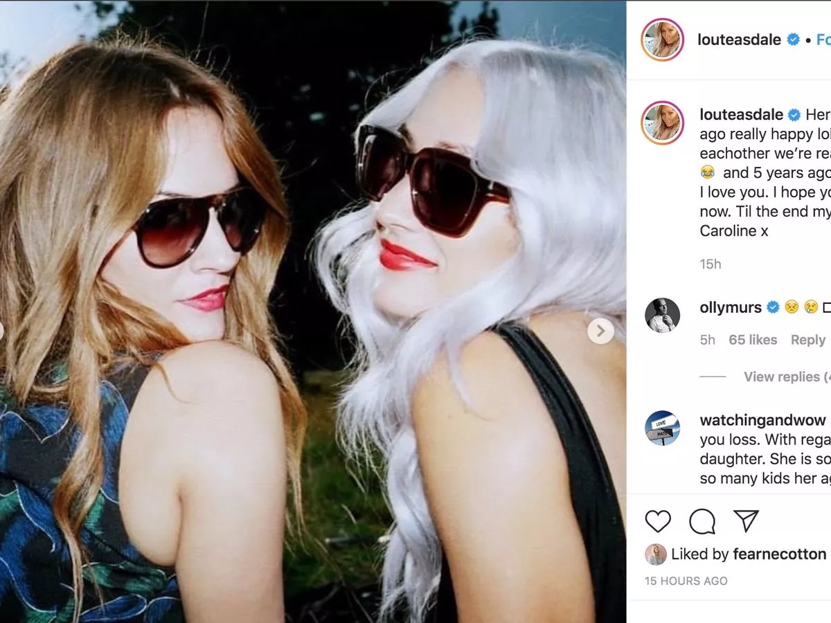 Caroline Flack's pal Lou Teasdale breaks silence as heartbreaking documentary released