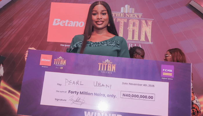 Ubani’s lip gloss startup wins N40m grand prize in Next Titan Season 10