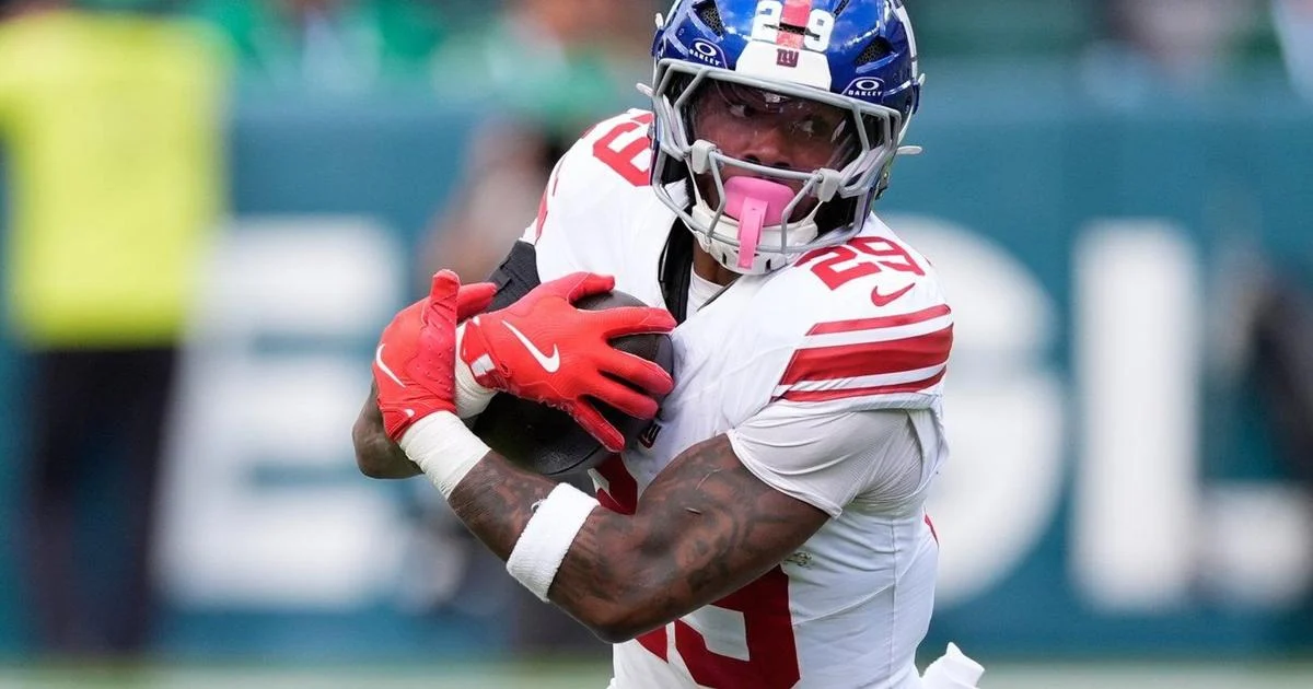Giants turn to Tyrone Tracy at running back after Cam Skattebo's season-ending injury