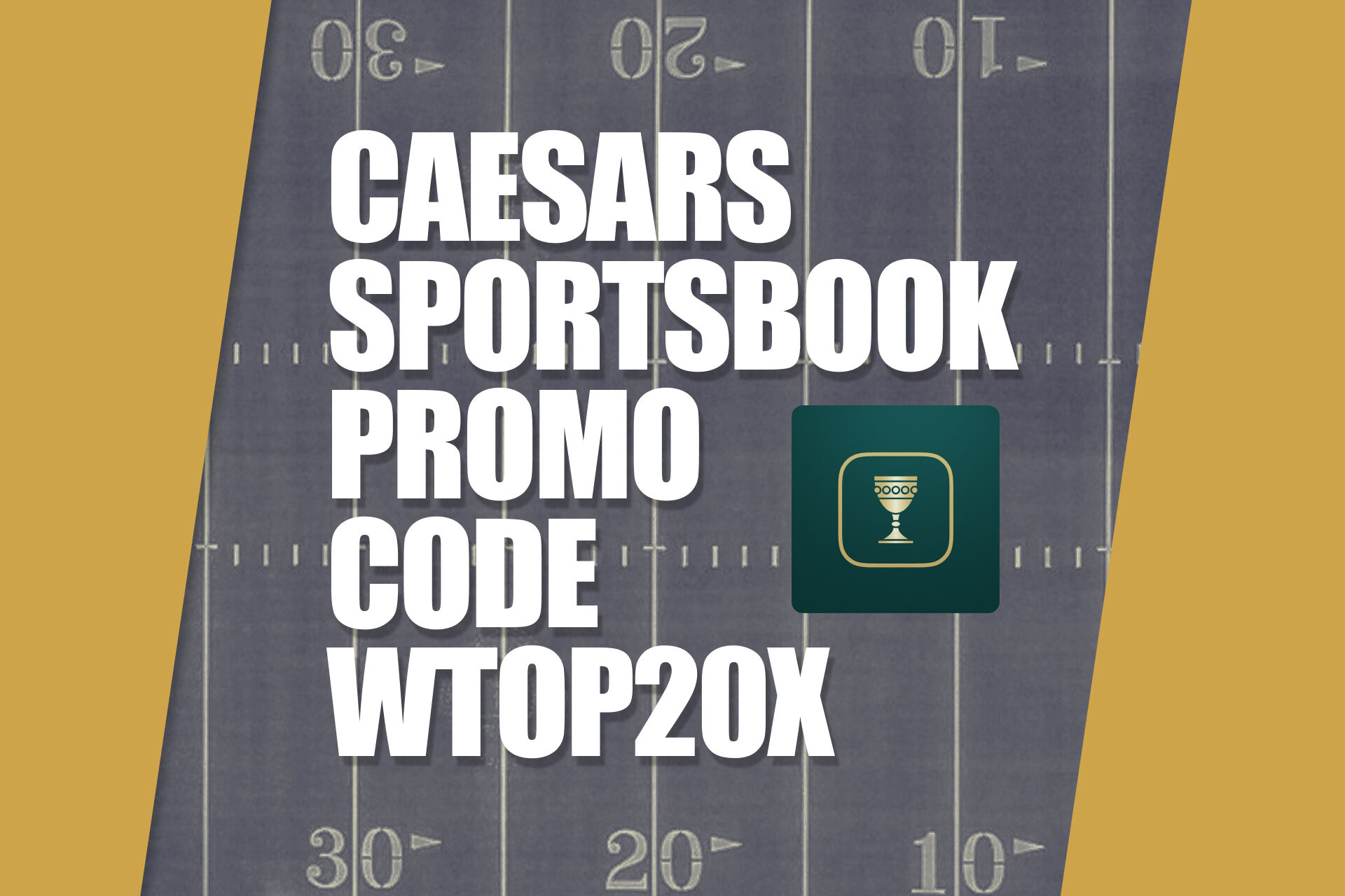 Caesars Sportsbook Promo Code WTOP20X: Get 20 Double Winnings Boosts for NFL Week 10