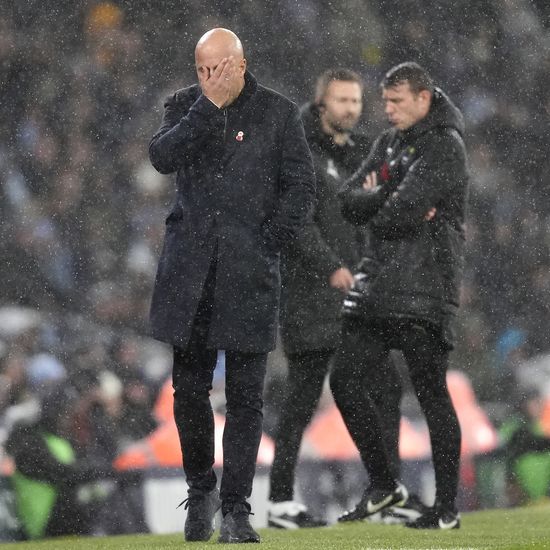 ‘It is obvious and clear’ – Arne Slot fumes at ‘wrong decision’ to disallow Liverpool’s equaliser in City defeat