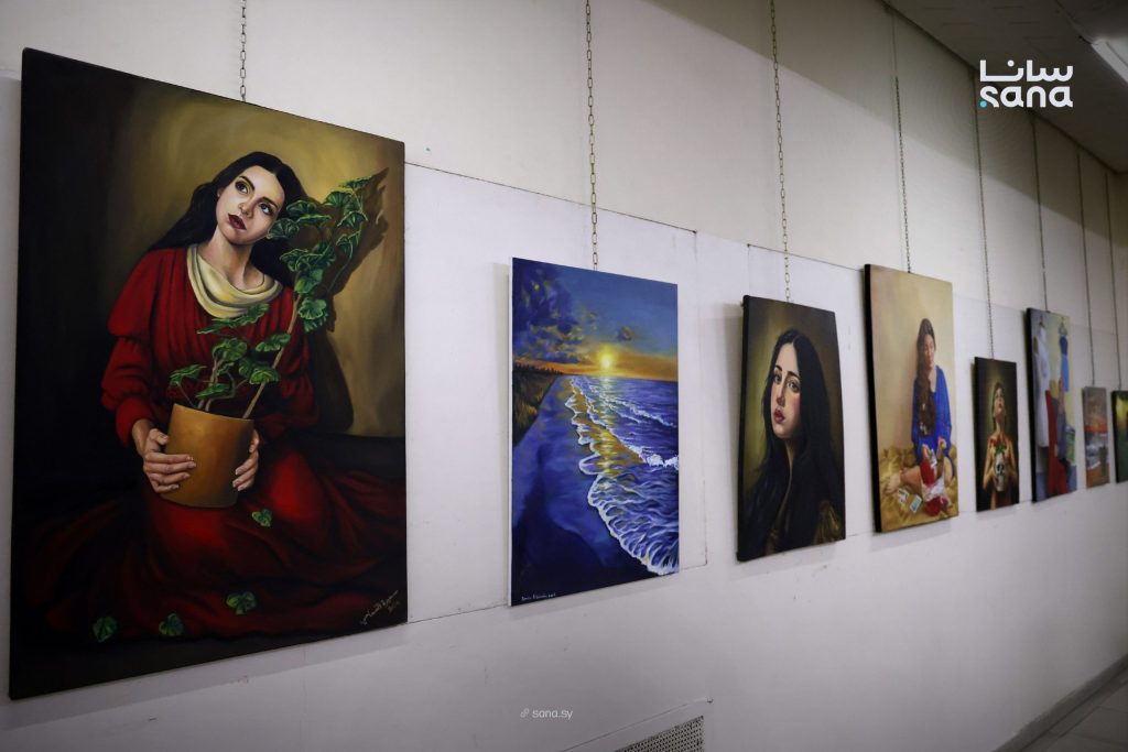 “Shafaq” Exhibition in Damascus: 50 paintings depicting Hope and Heritage
