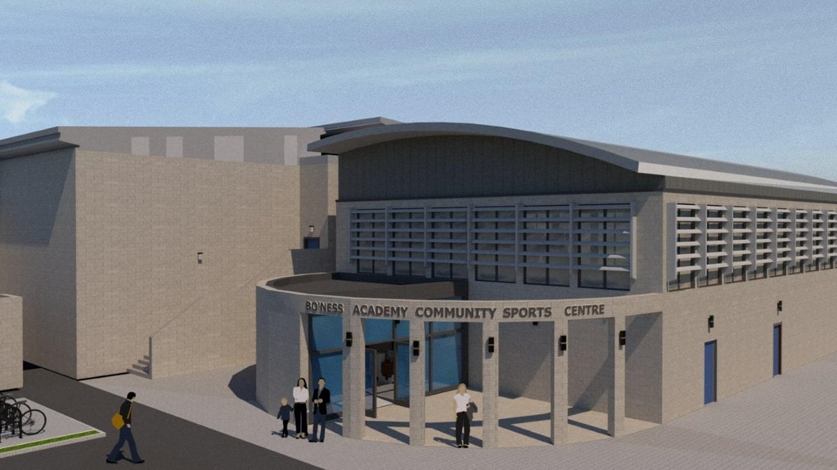 Falkirk Council planners give the go ahead for £4.3 million leisure facility at secondary school