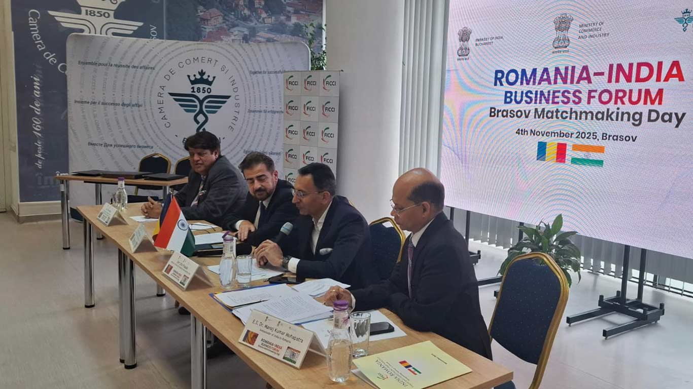 India–Romania Business Forum Strengthens Trade and Industrial Cooperation in Brasov