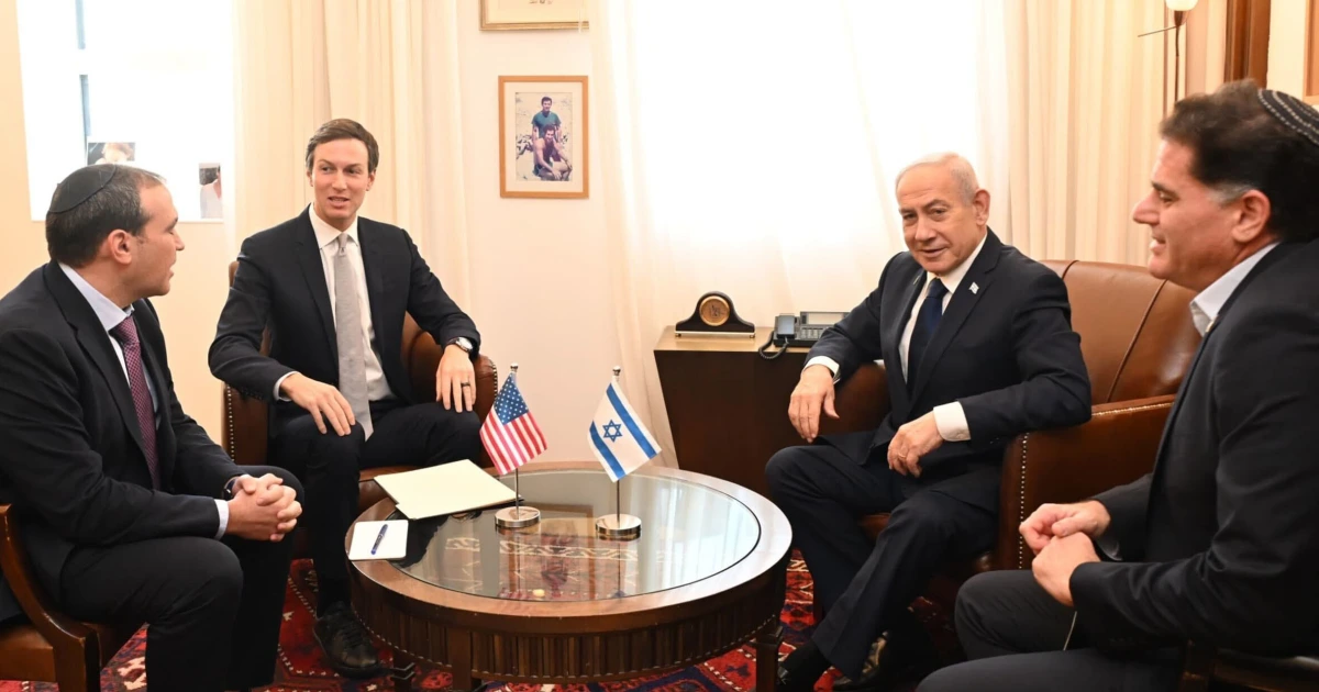 Kushner and Witkoff meet with Netanyahu to push Gaza ceasefire forward
