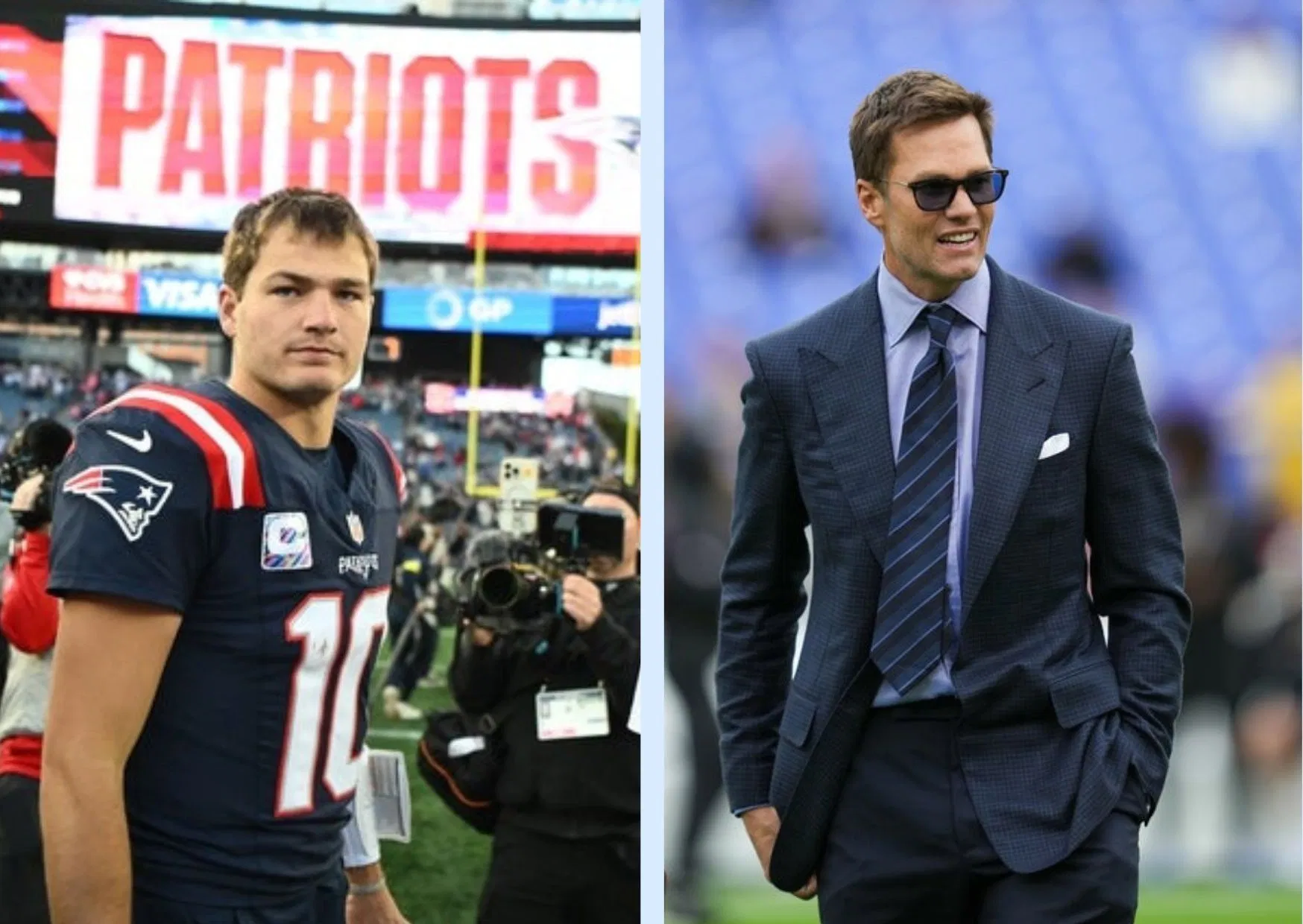 Patriots' Drake Maye shares honest take after FaceTime call with Tom Brady