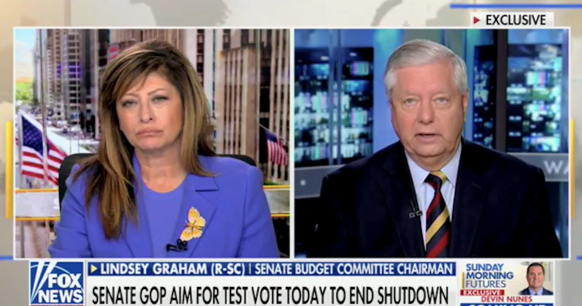 Lindsey Graham Predicts Close End to Shutdown
