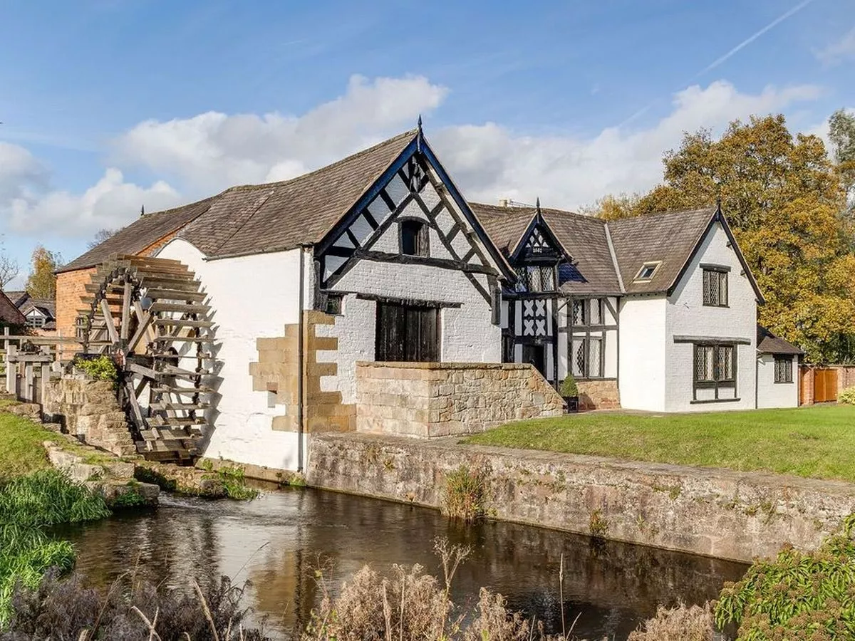 We transformed working water mill once painted by Turner into our dream home