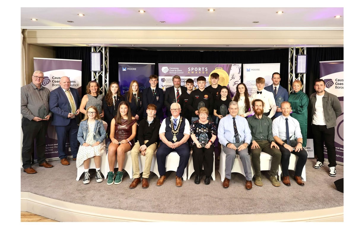 2025 Moore NI Causeway Coast and Glens Sports Awards highlight sporting heroes of the Borough