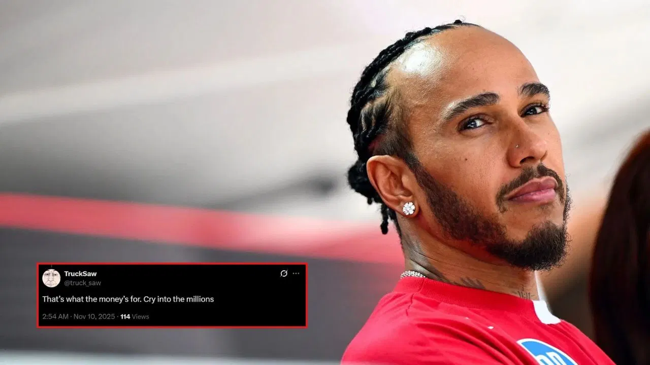 "That’s what the money’s for. Cry into the millions": Fans react to Lewis Hamilton's "it's a nightmare" remark after F1 Brazilian GP