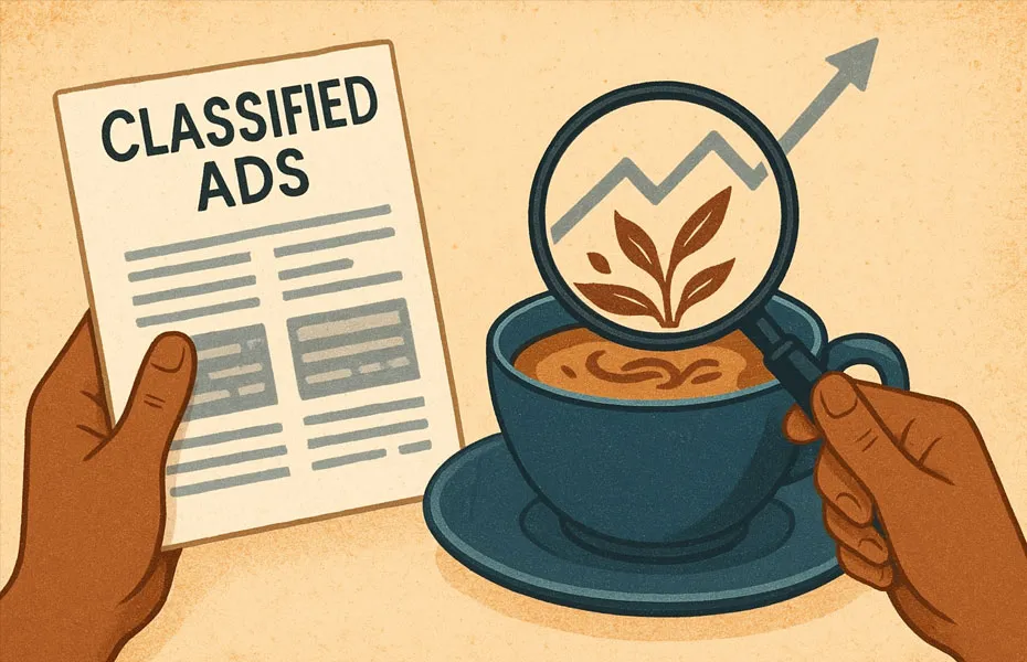 Classified ads as tea leaf reader for the economy