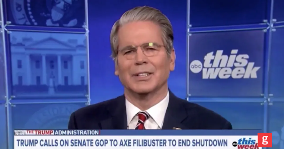 Bessent Erupts in Shouting Match With Trump’s Nemesis Anchor