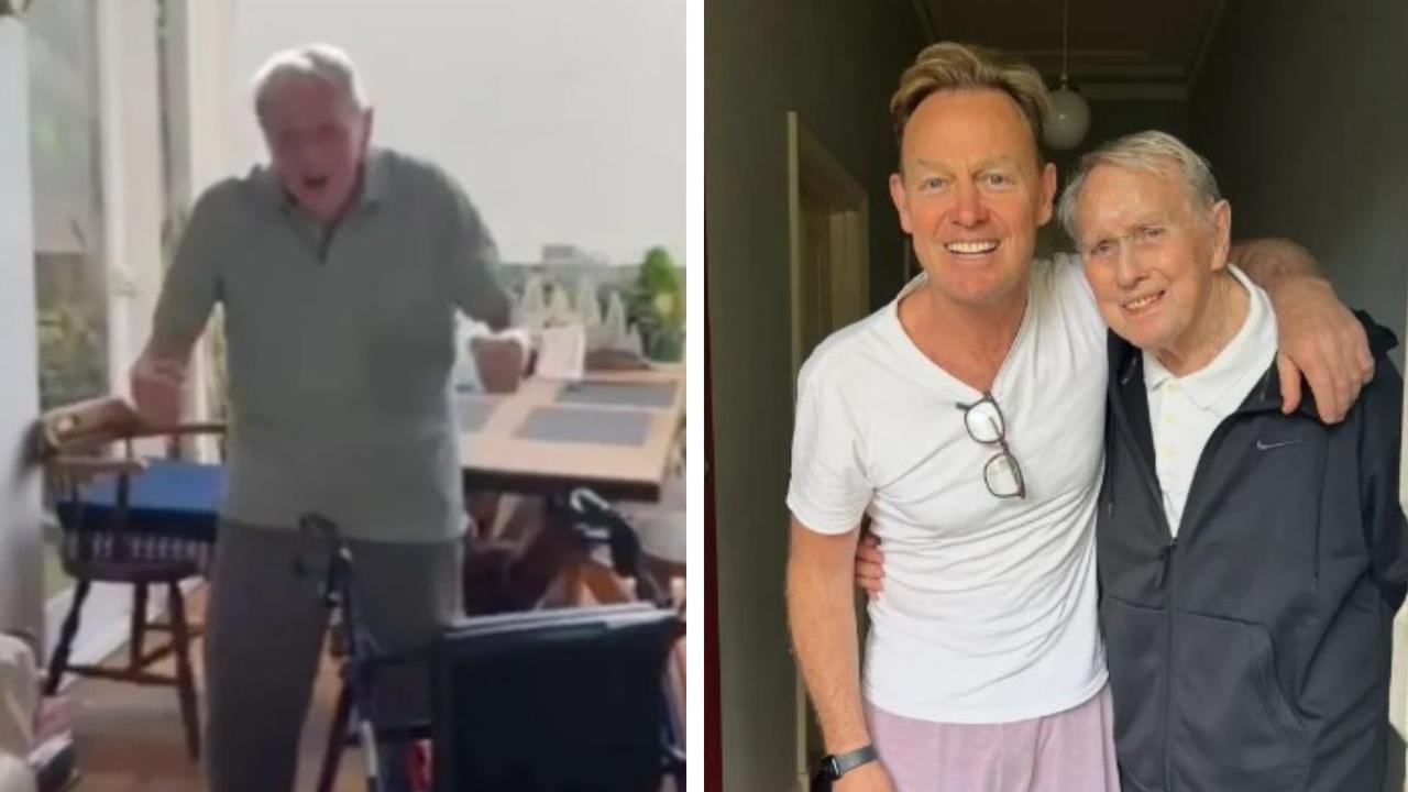 90yo Neighbours star re-emerges in new clip