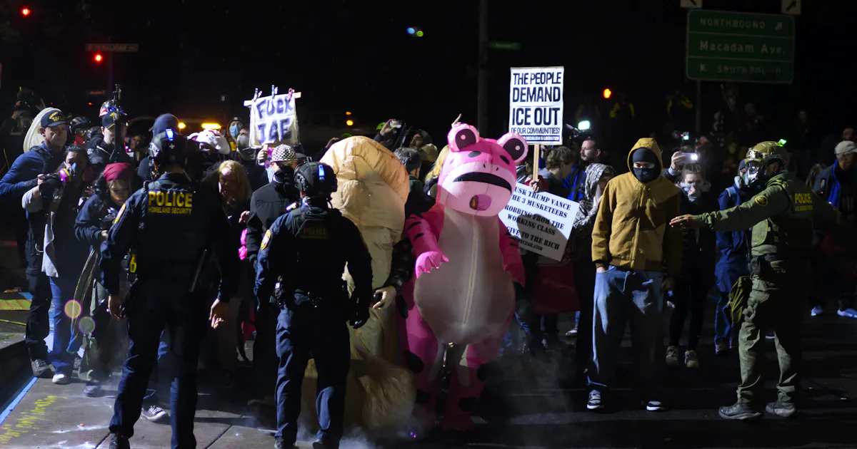 Portland Police Chief Reveals Troops Tear-Gassed Protest by Accident