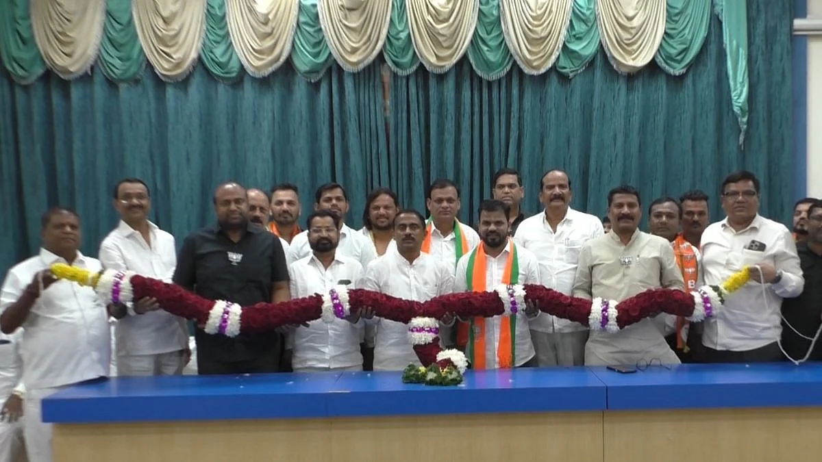 Maharashtra Politics: Shekap Leader, Adai Deputy Sarpanch Vilas Shelke Joins BJP, Major Setback For Rival Camp In Panvel