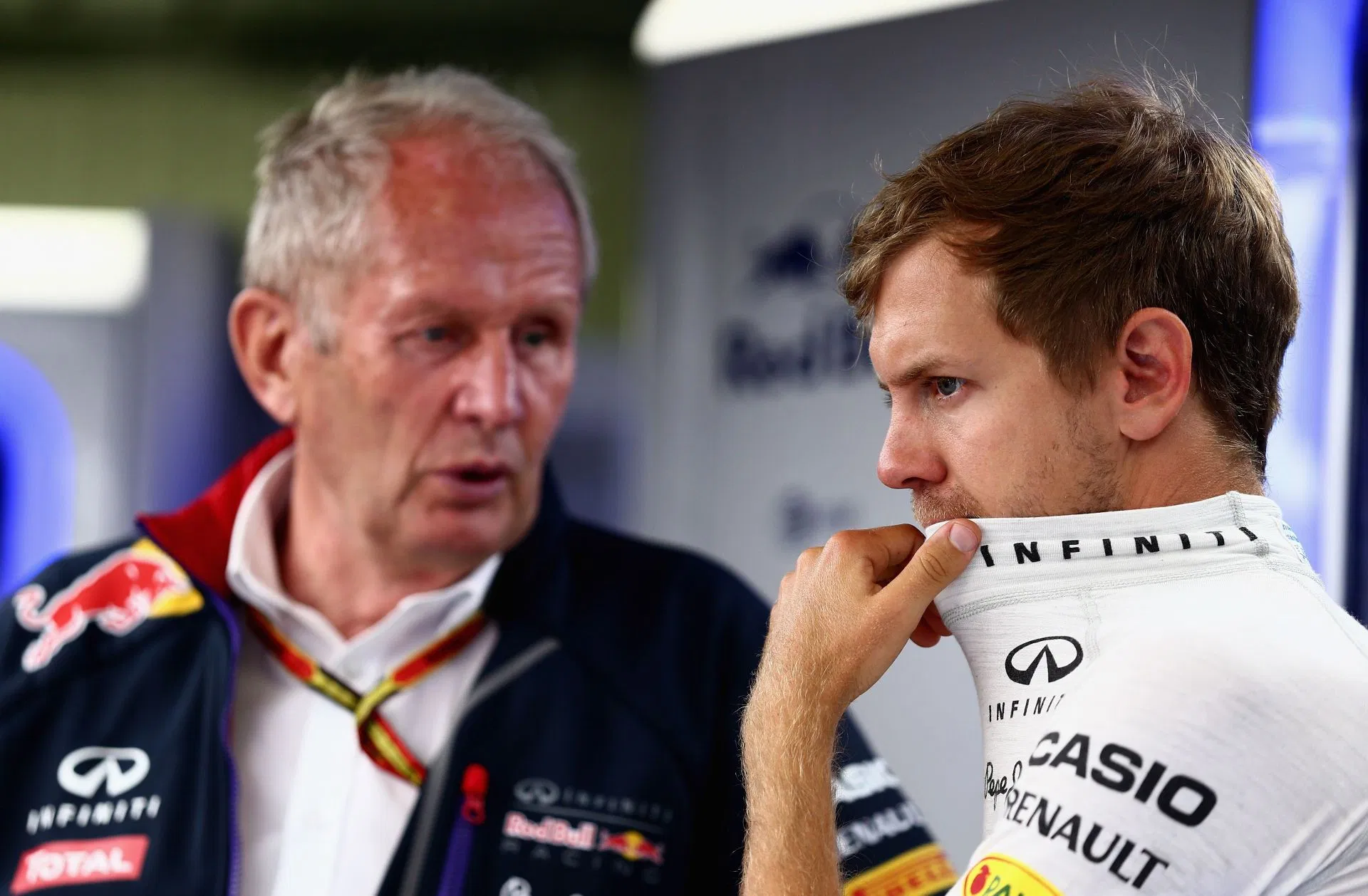 Sebastian Vettel confirms he talked with Red Bull's Helmut Marko about F1 return