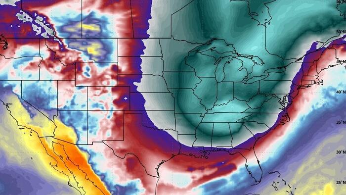Polar Blast Sweeps Across U.S. East, Unleashing First Snow Of Season