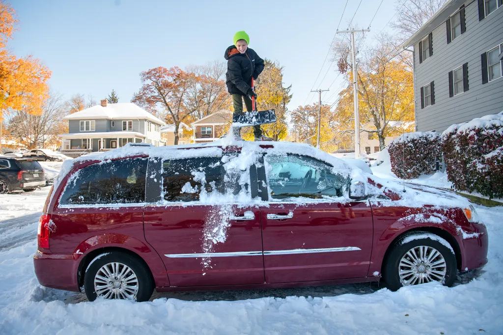 First storm of the season wallops Lake and Porter counties