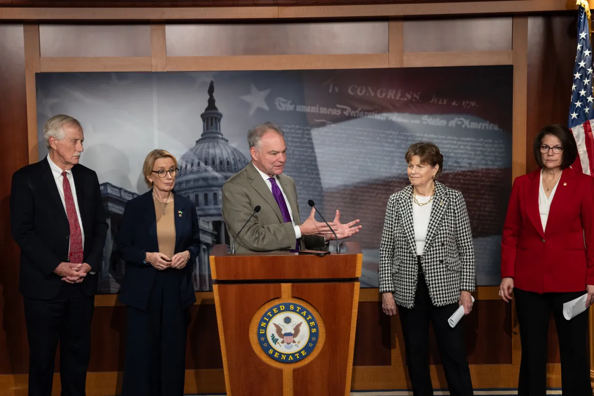 The Eight Senators Who Broke With Democrats to End the Government Shutdown