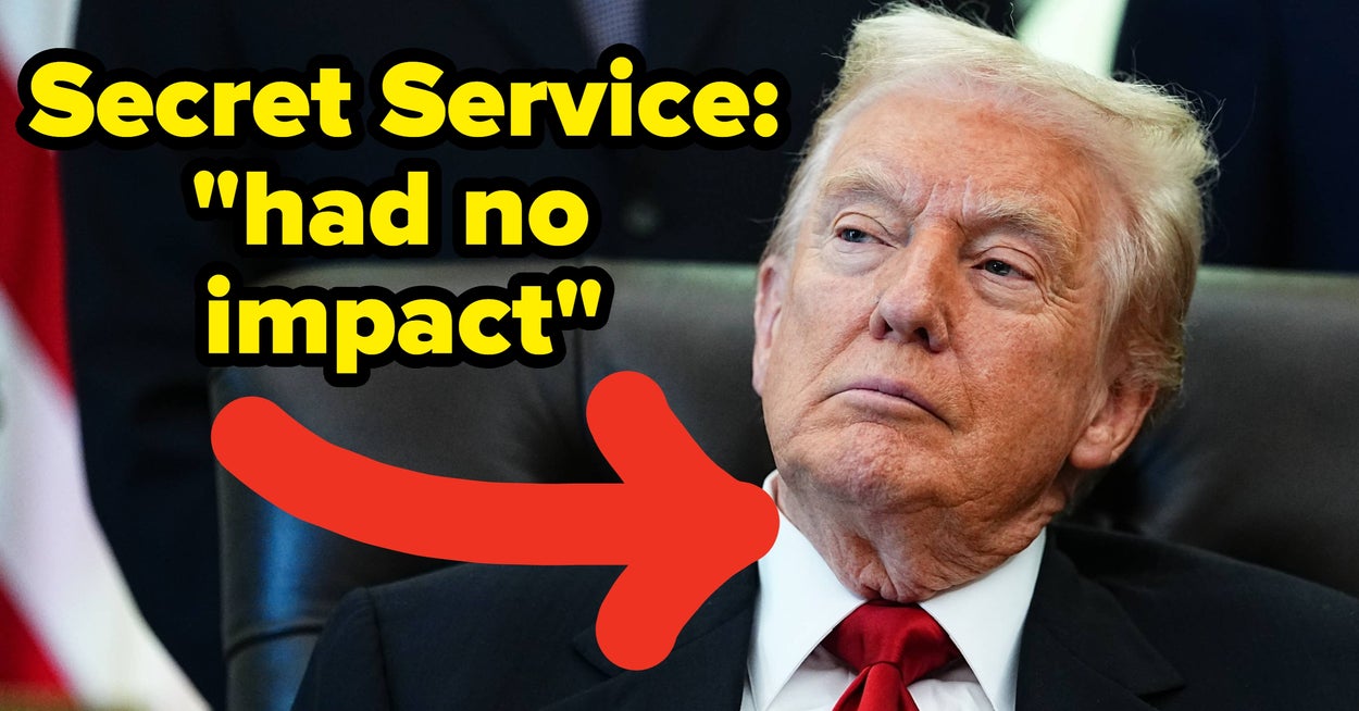 Trump's Limo Ride Had A Strange Moment, And Everyone Could See It