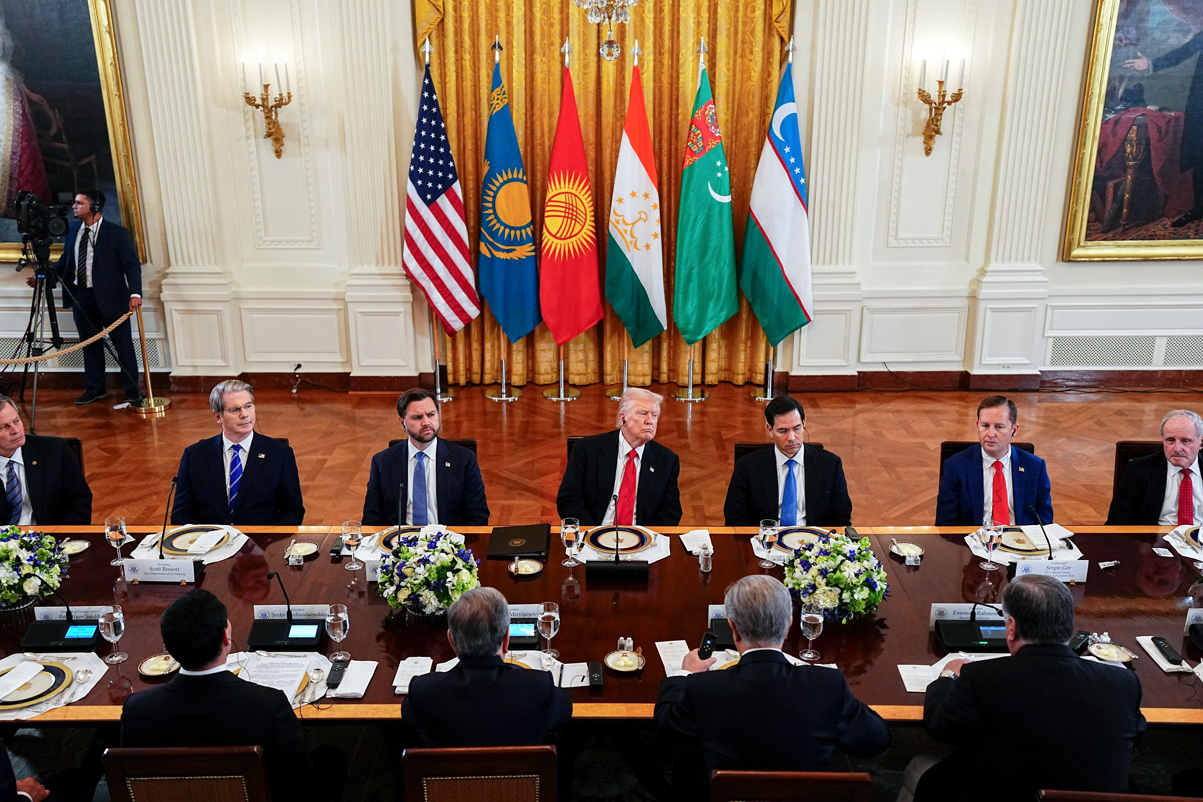Trump hosts Central Asian leaders as US eyes sources for critical minerals