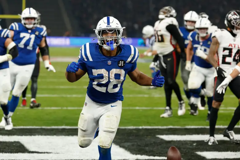 Colts RB Jonathan Taylor's Berlin Hat Trick Puts Him on Historic NFL Pace