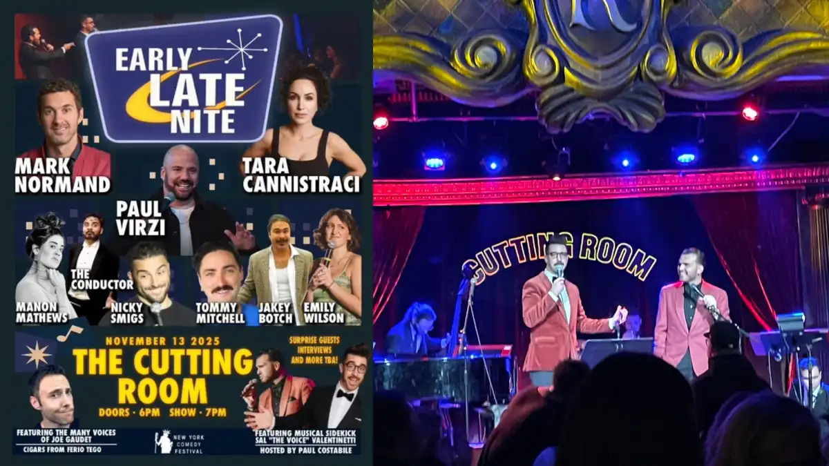 Variety-show inspired Early Late Nite to come to Midtown for New York Comedy Festival