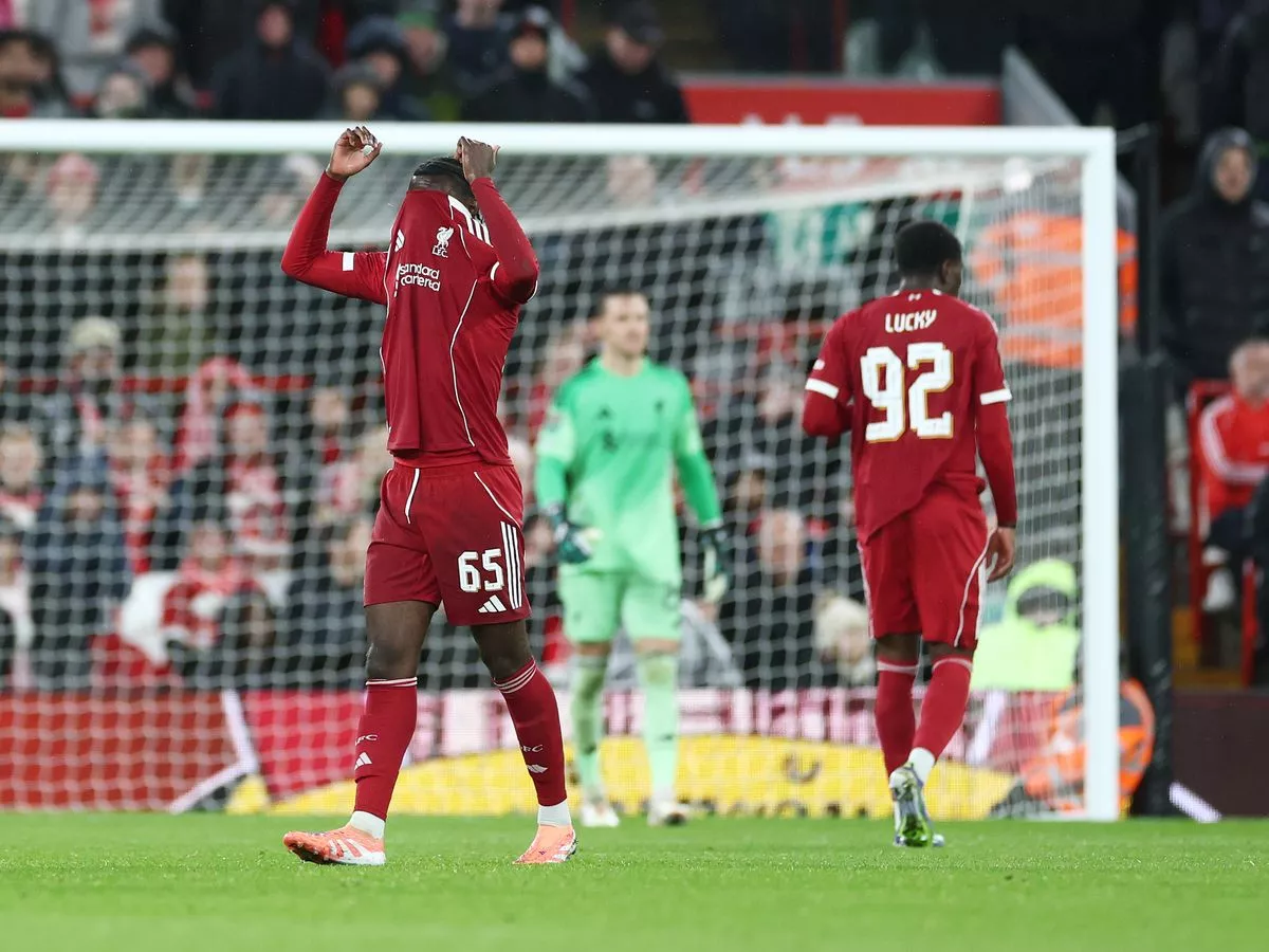 Liverpool youngster's nightmare record after red cards in every first-team game