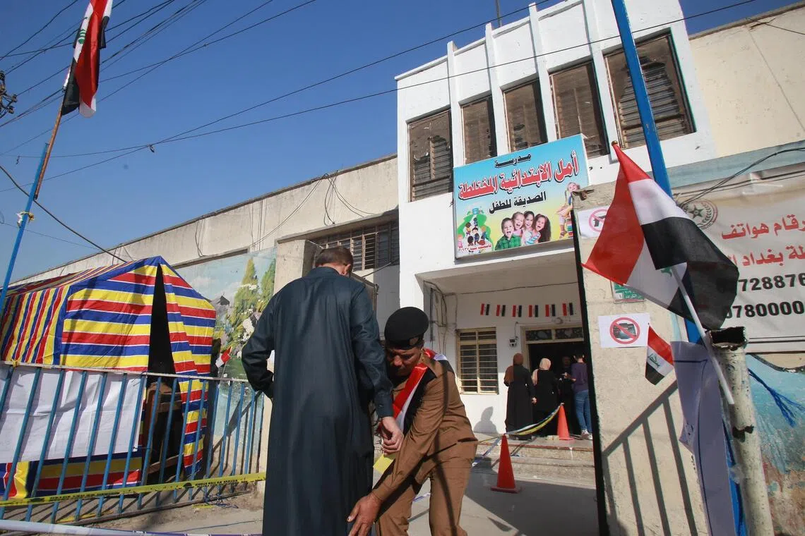 As Iraqis vote for a parliament, US presses to rid country of Iran’s influence