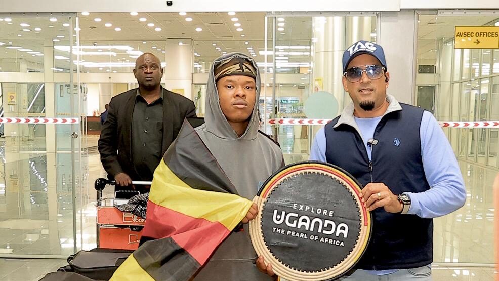 Nasty C touches down in Kampala ahead of highly anticipated Ivyson Tour
