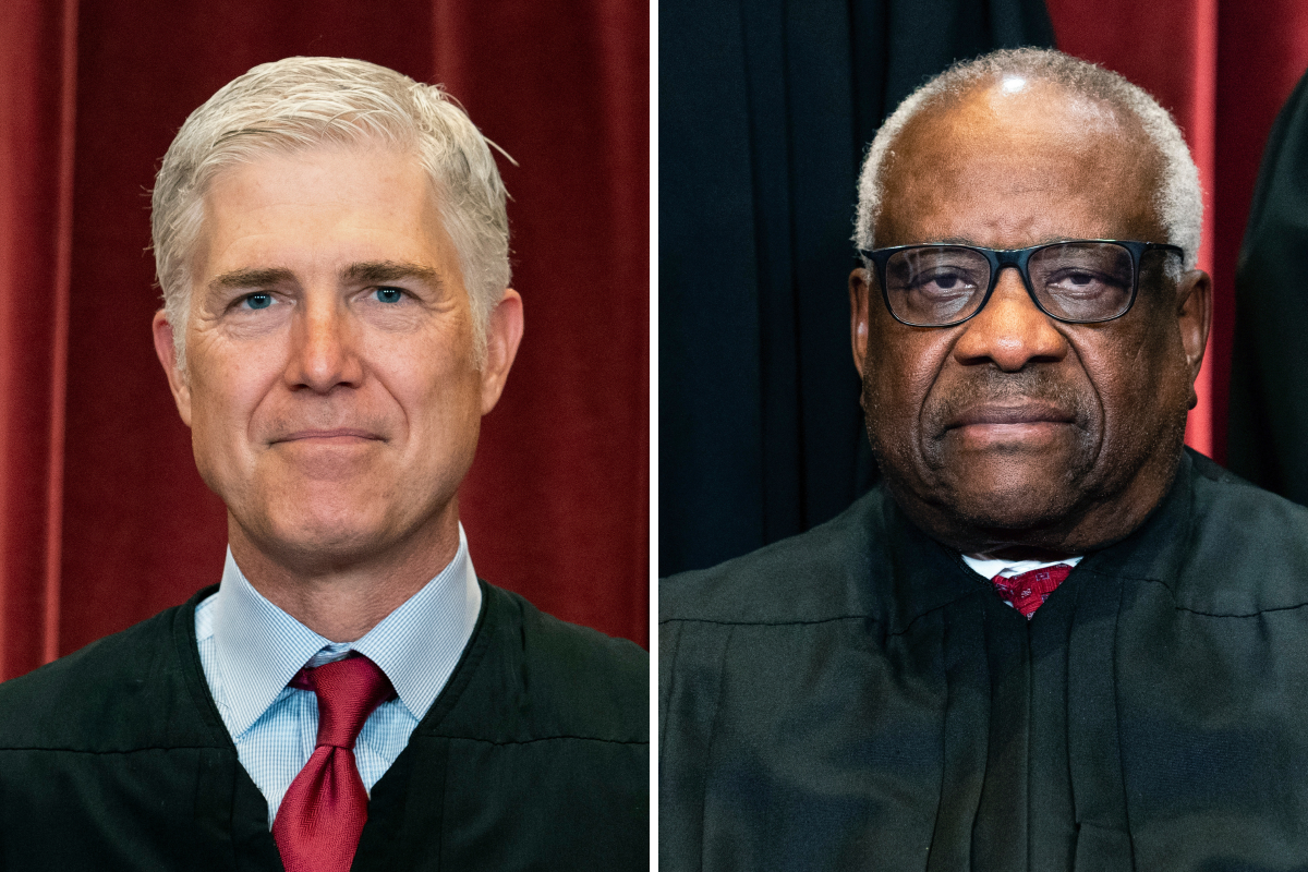 Gorsuch, Thomas Want To ‘Correct’ 139-Year-Old Supreme Court Ruling
