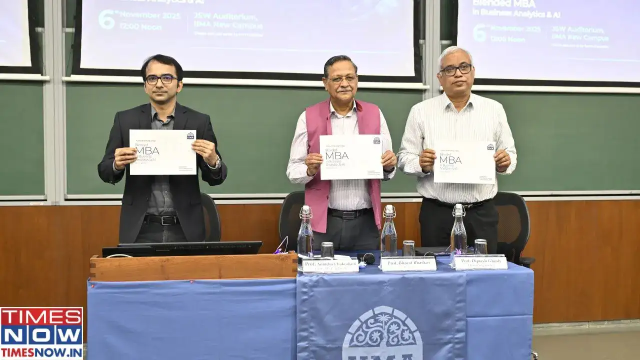 IIM Ahmedabad Launches Two-Year Blended MBA in Business Analytics and AI for Professionals