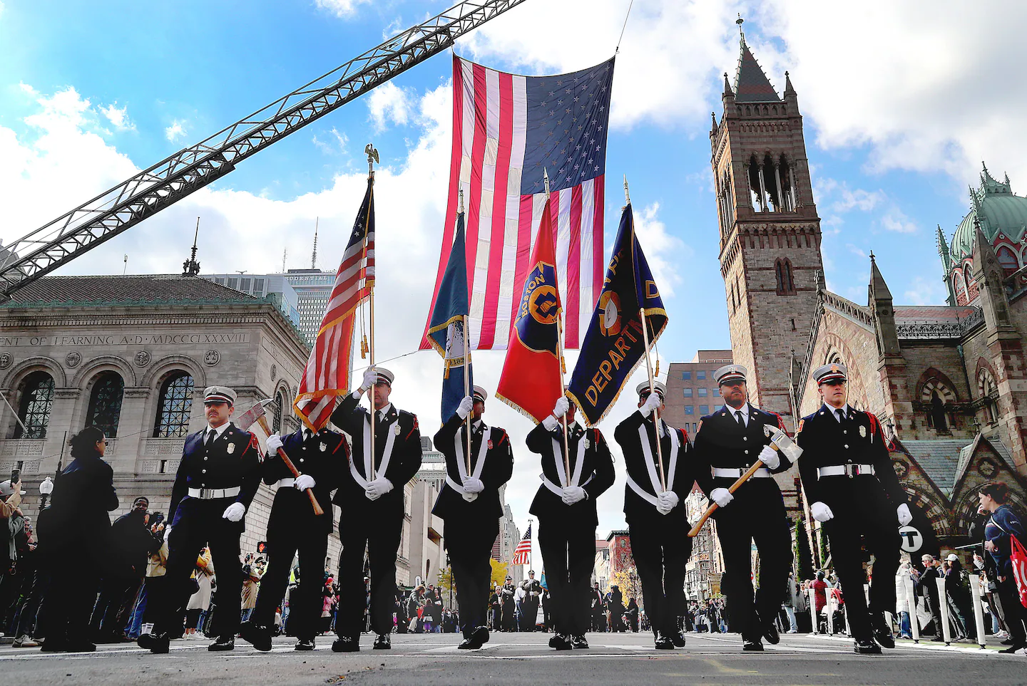In Boston, vets challenge Trump's military moves on Veterans Day