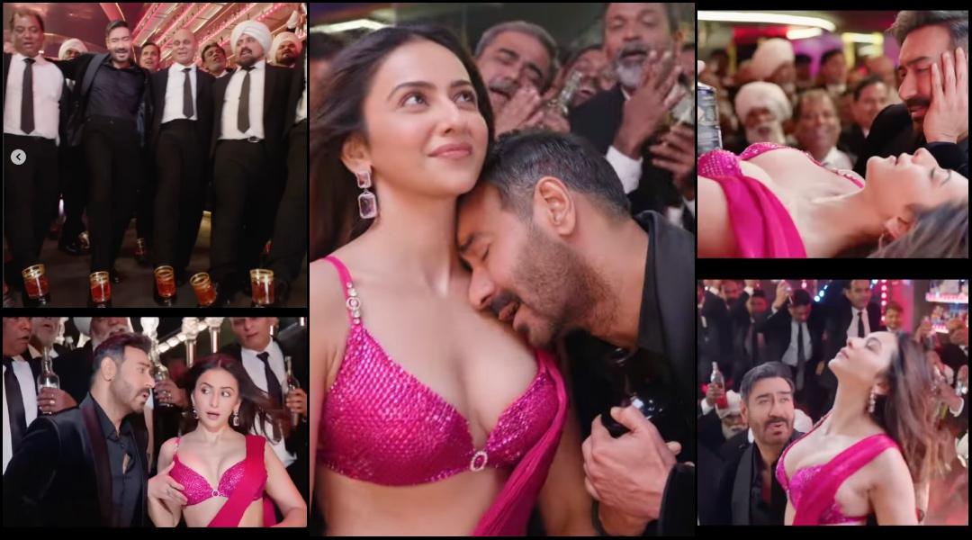 De De Pyaar De 2 Jhoom Sharaabi song: Ajay Devgn keeps his head on Rakul's chest; netizens call it vulgar