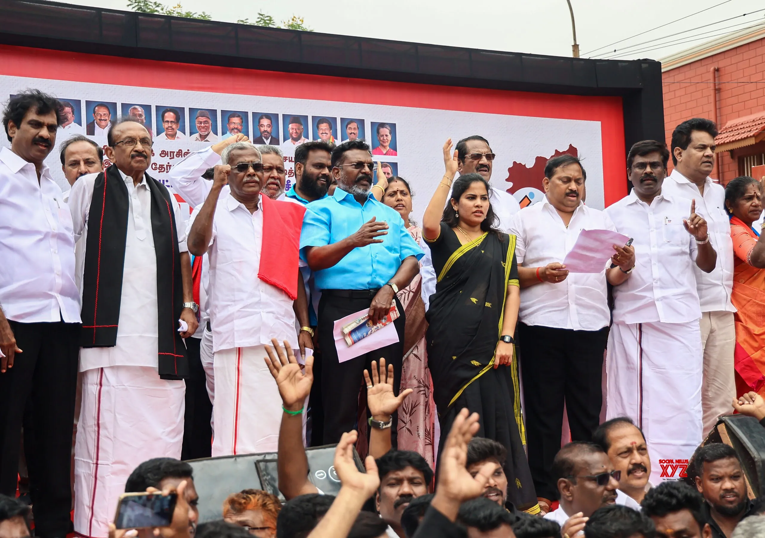 Chennai: Leaders Protest SIR Process #Gallery