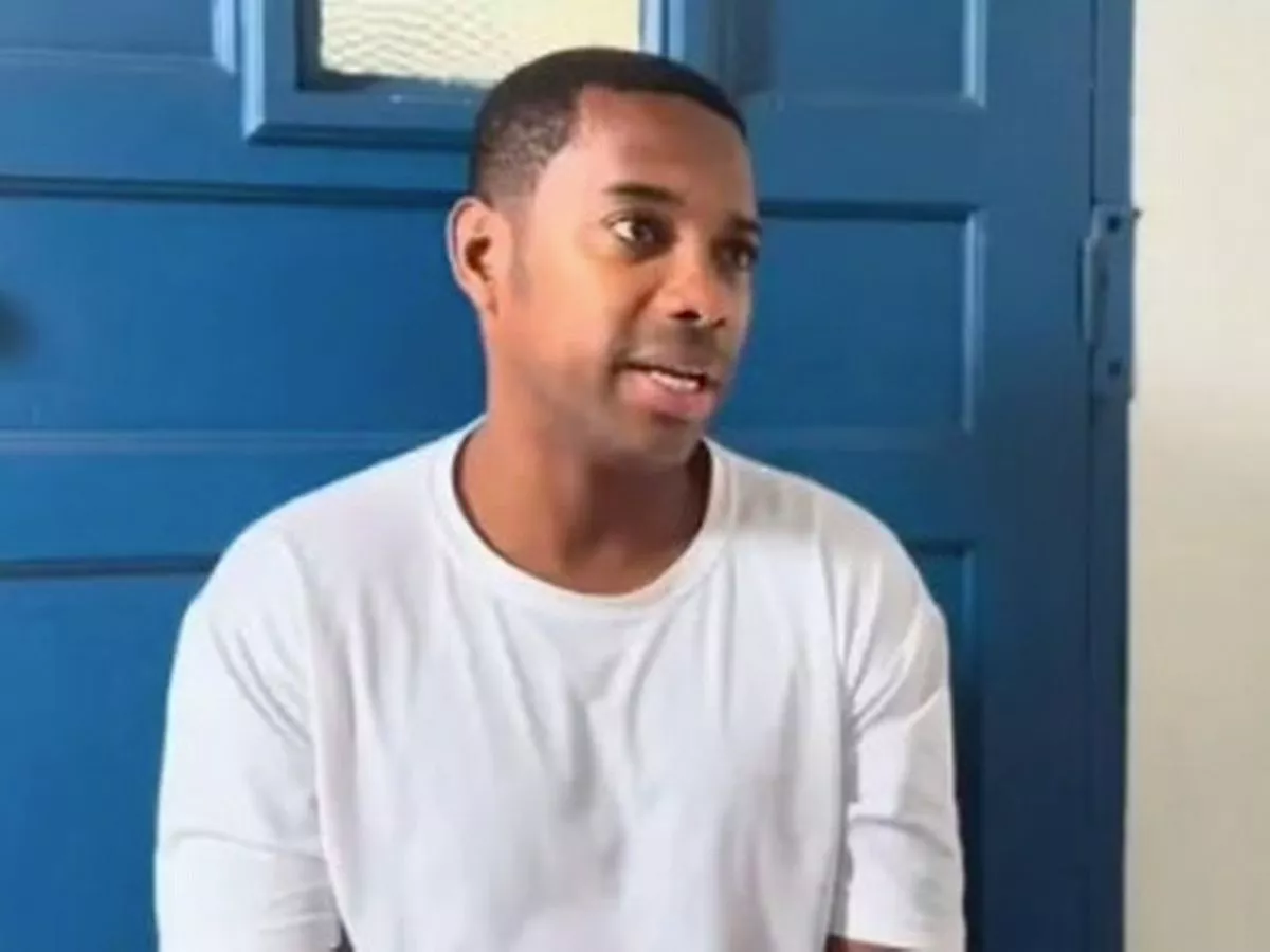 Former Man City star Robinho hits back at 'lies' as he reveals how prison guards treat him