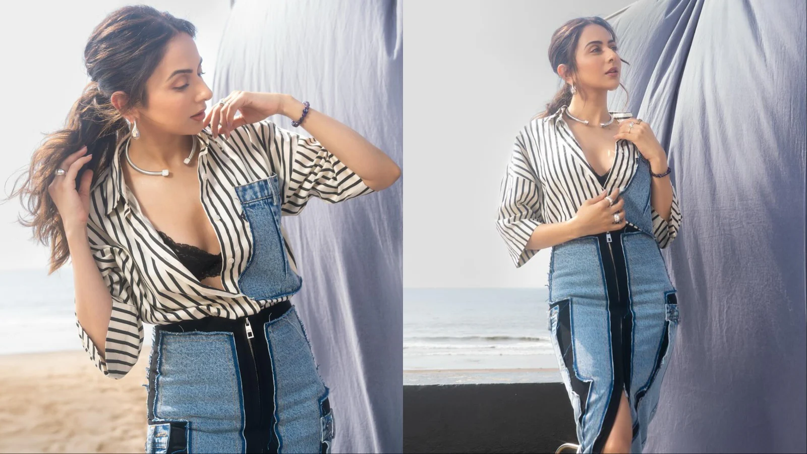 Rakul Preet Singh Keeps It Cool And Contemporary In A Rs 51K Denim-Coordinated Look