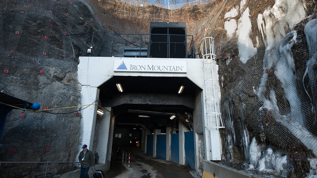 Secrets of 'Iron Mountain': Hidden bunker holds huge 'shadow library' that will SAVE America after armeggedon... here's what's in it