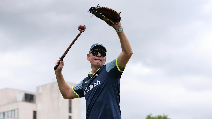 What is a wanger and how is it used in cricket training?