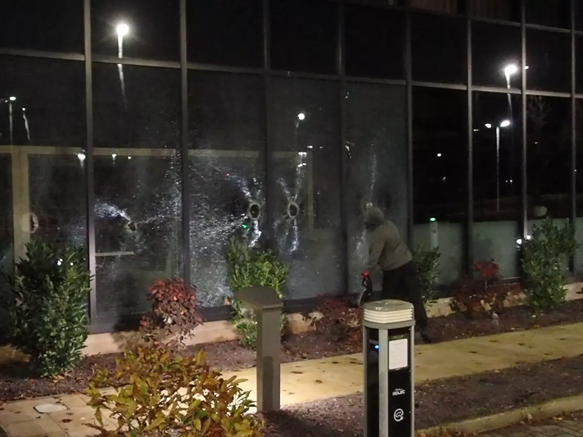 Activists target Edinburgh tech firm in ‘solidarity with Palestine’ as police launch probe