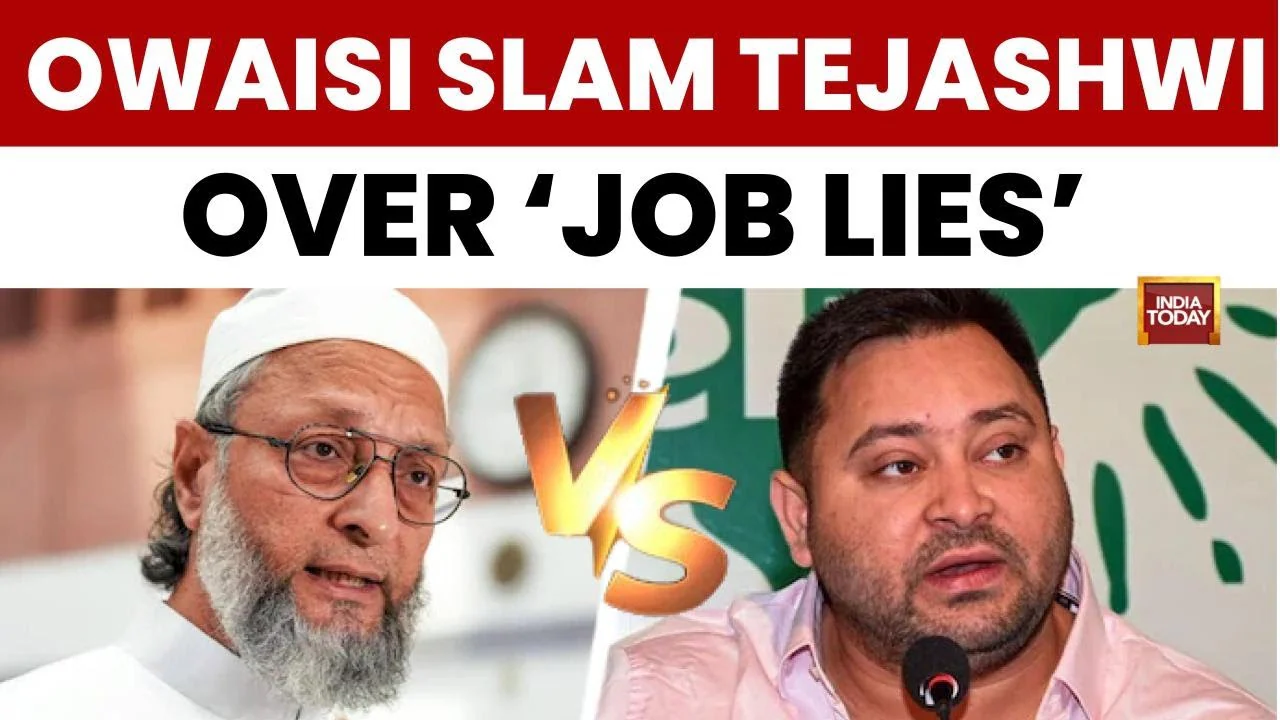 Asaduddin Owaisi Slams Tejashwi's Job Vow: 'Does Money Grow On Trees?'