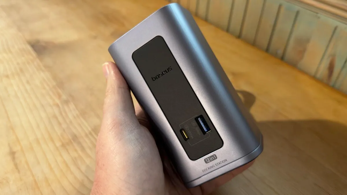 This 12-in-1 dock solved my messy cable situation - plus it works with Windows and Mac