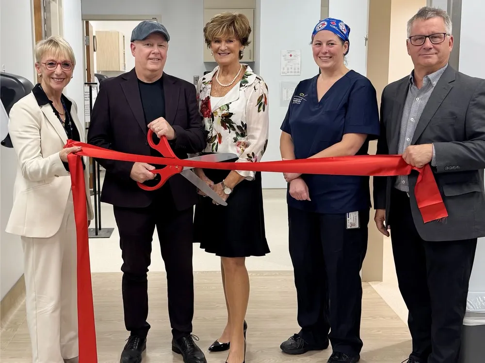 Pembroke hospital unveils upgraded cancer treatment space