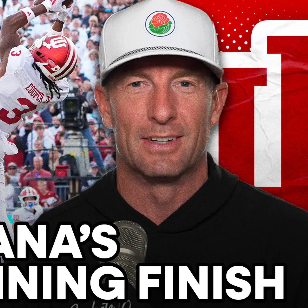 Joel Klatt reacts to Omar Cooper’s INCREDIBLE toe-tap catch to win the game for Indiana