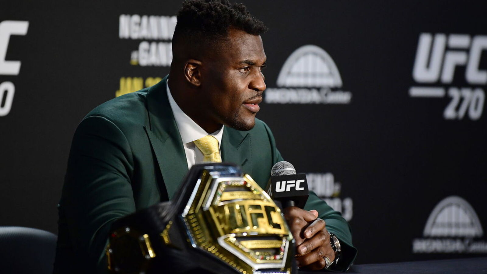 Francis Ngannou Calls Dibs on Jon Jones at the UFC White House While Waiting on PFL